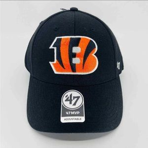 47 Brand Cincinnati Bengals Hat New 47 MVP Adjustable ✔️
